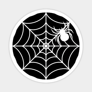 Spider Web Minimal Design by MinimalDM Magnet